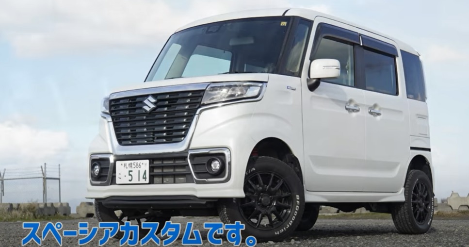 大迫力！ 5インチリフトアップのスペーシアカスタムが登場！ エブリイやハスラーに続く軽リフトアップカスタム～北の大地が鍛えたサスペンションチューン
