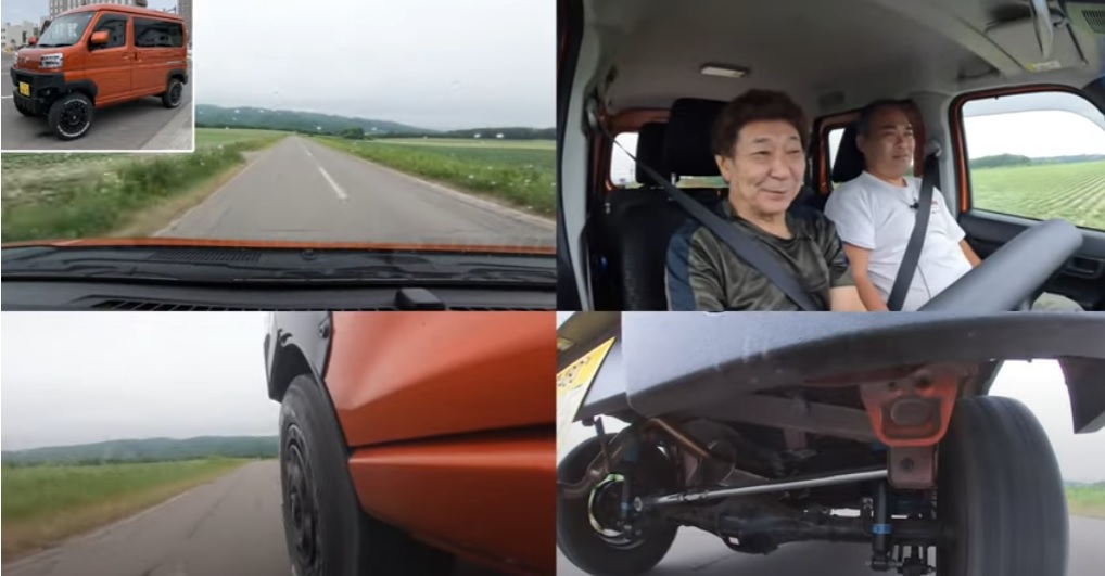 70ミリアップのハイゼットカーゴをインプレッション~ドキ商会&4WDサービスパドック