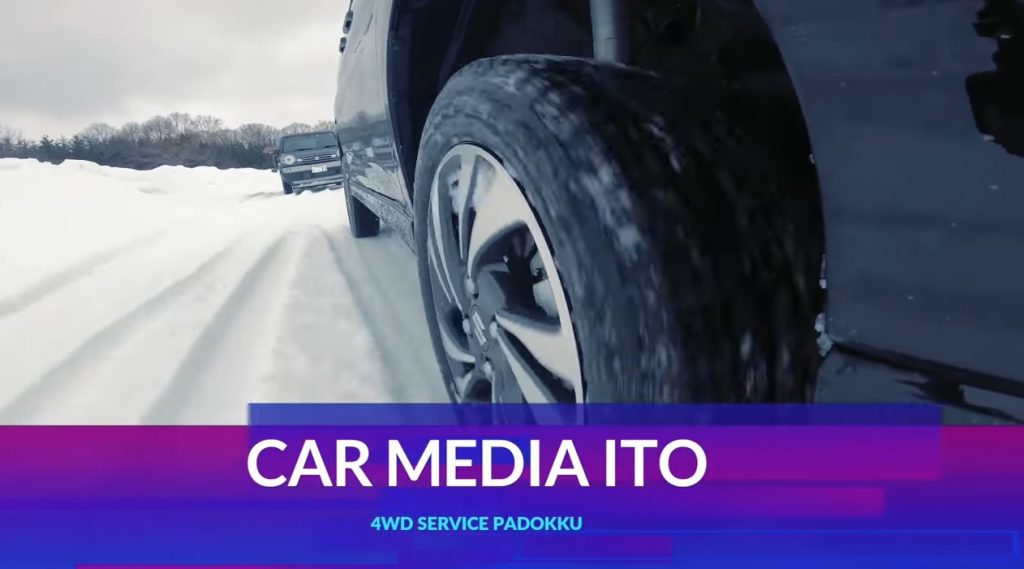 東京オートサロン2024出展車両「リフトアップ・ソリオバンディット」が雪道を走る！～カーメディア伊藤＆4WDサービスパドック～